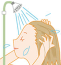 軟水器でスポーツ後は軟水シャワーで爽快に!!